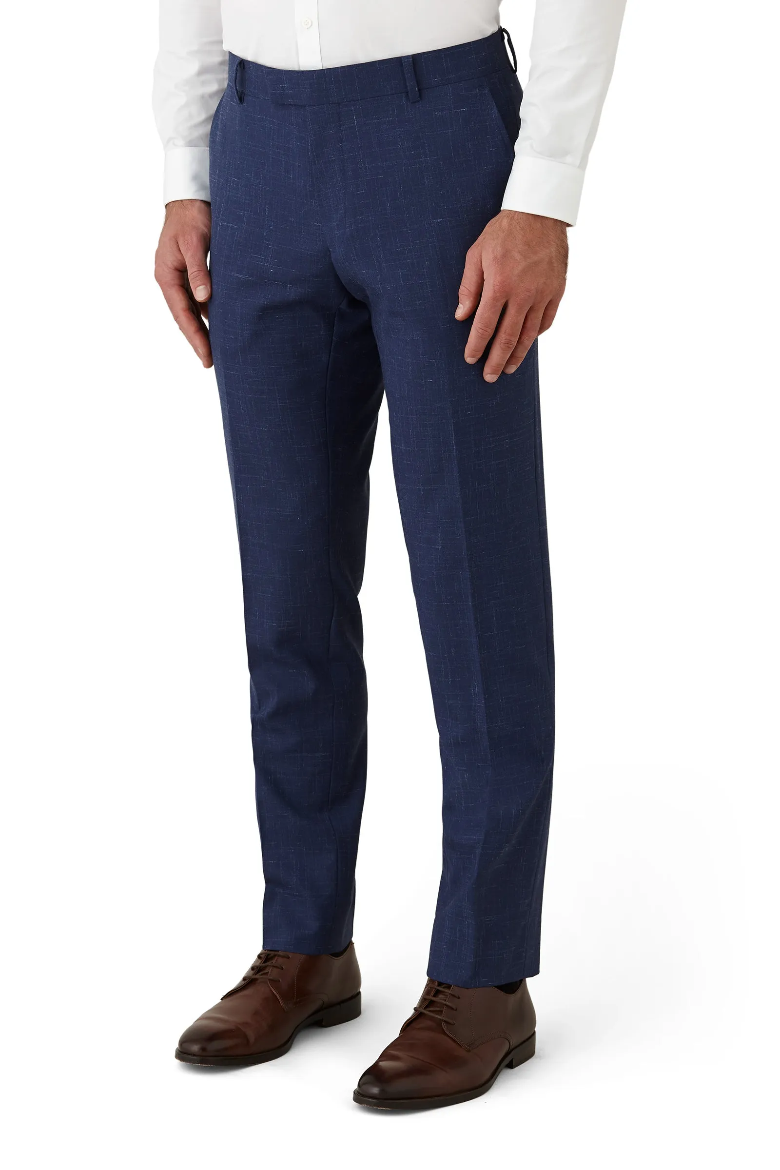 Gibson - Ionic/Caper Suit - Blue/White Textured