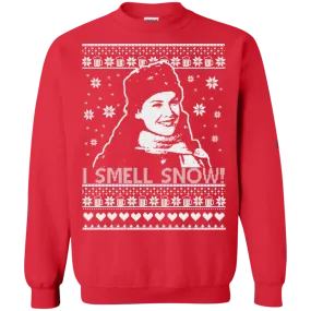 Gilmore Girl Lorelai sweater: I Smell Snow