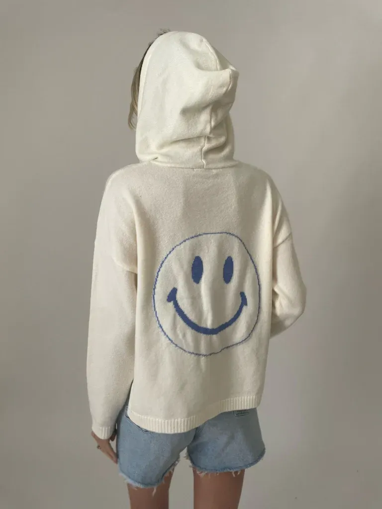 Good Mood Smiley Hoodie