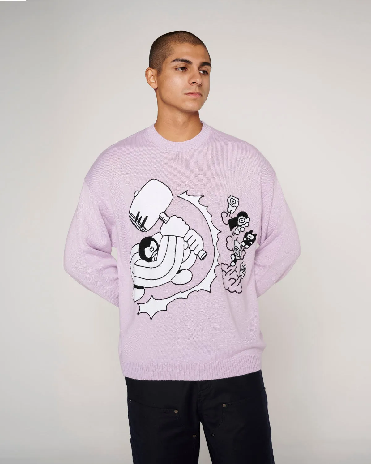 Hammer Sweater - Lilac