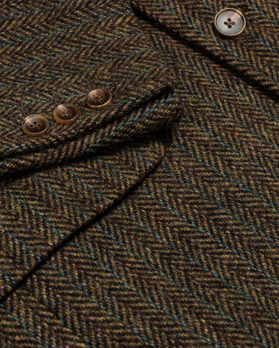 Herringbone Tweed Jacket