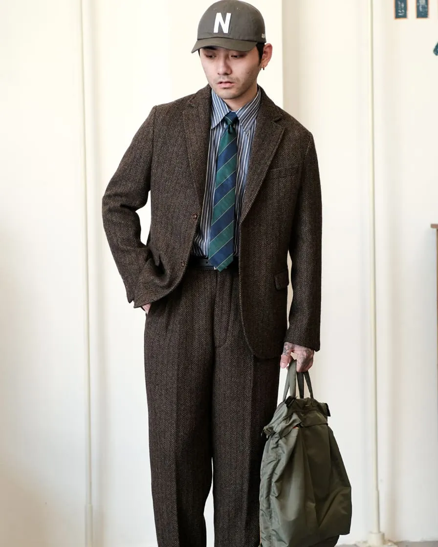 Herringbone Tweed Jacket