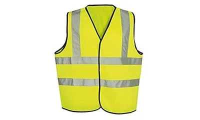 Hi Vis Vest Waistcoat 2 Band and Brace (Kent/Sussex)