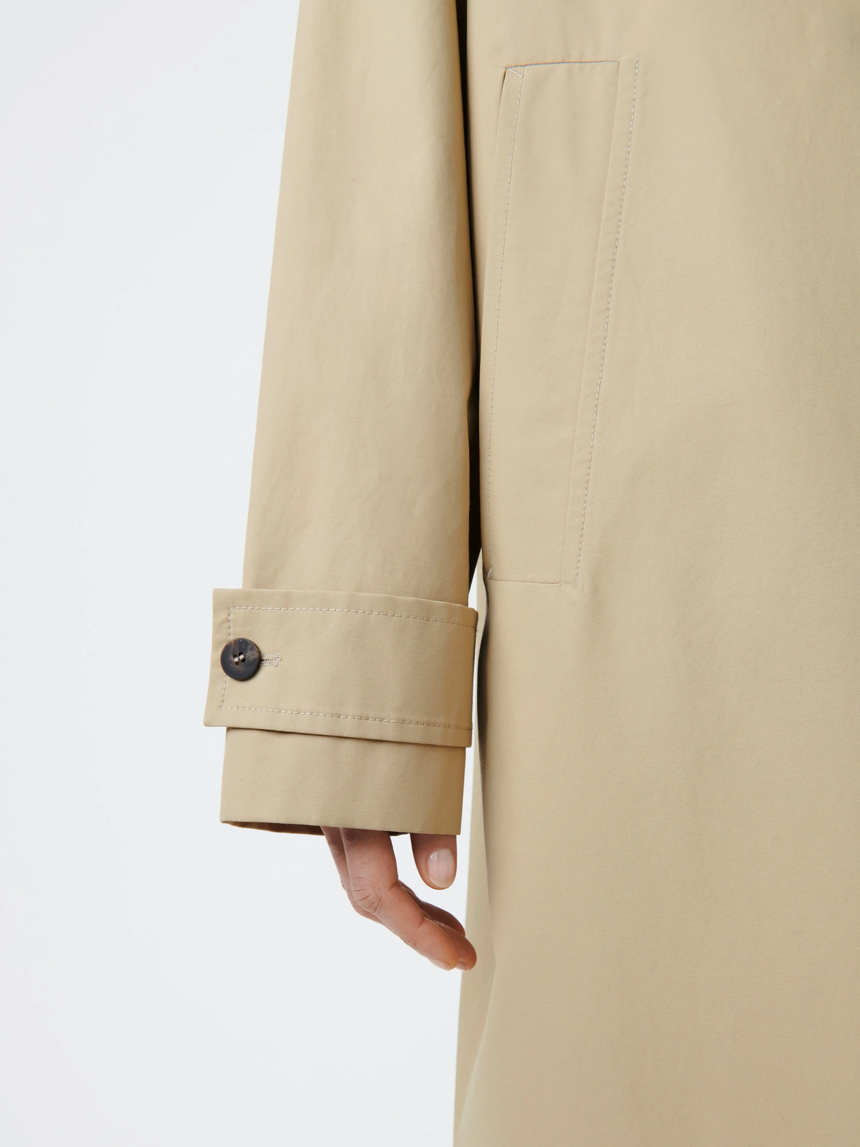 Holin Coat in Tan