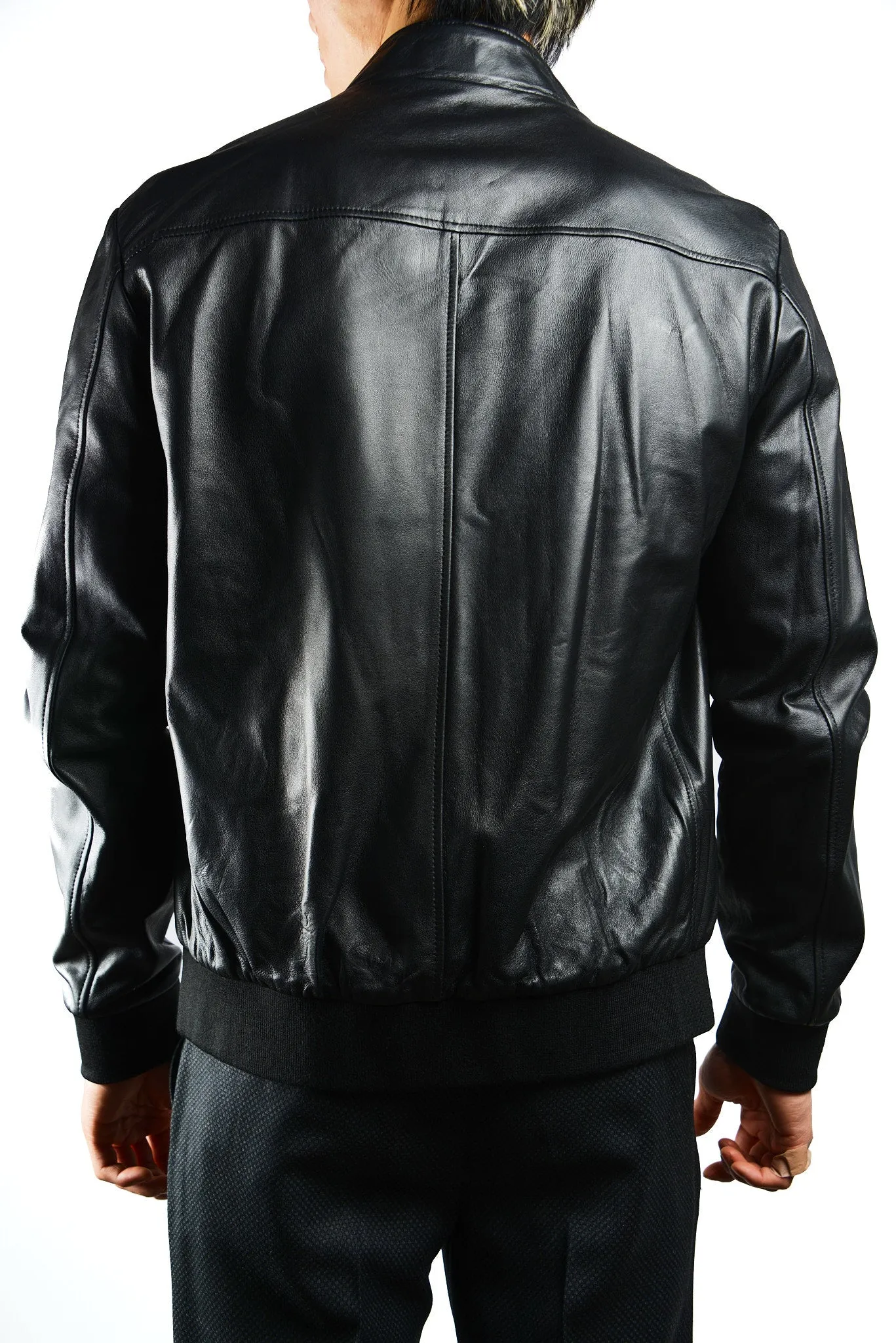 Holloway Reversible Baseball Leather Jacket