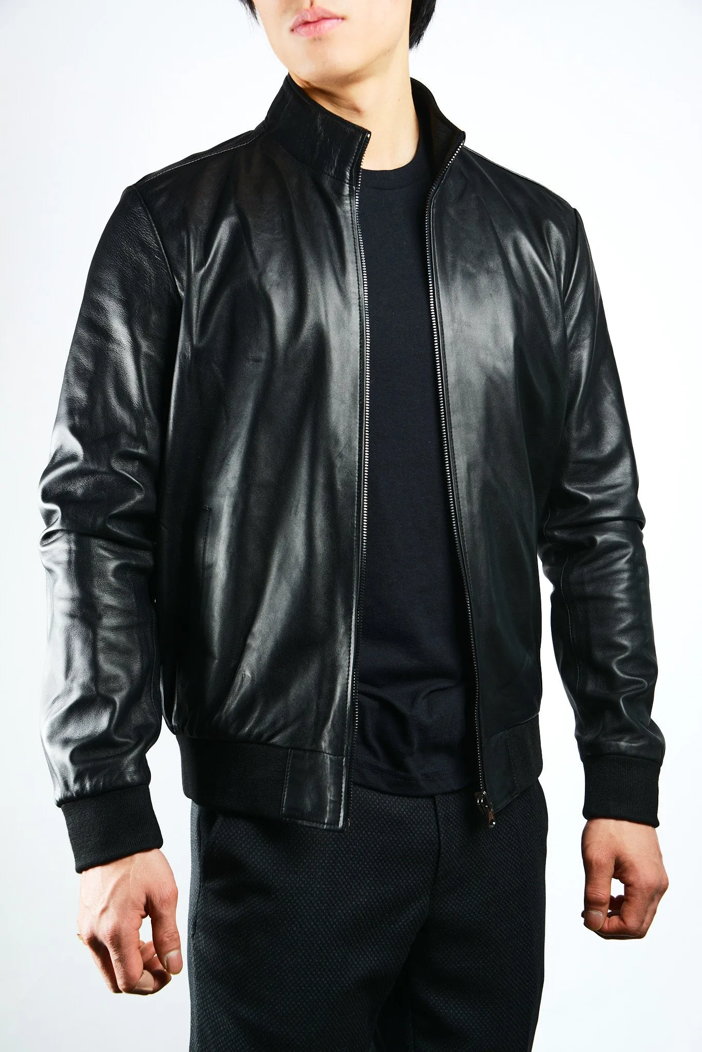 Holloway Reversible Baseball Leather Jacket