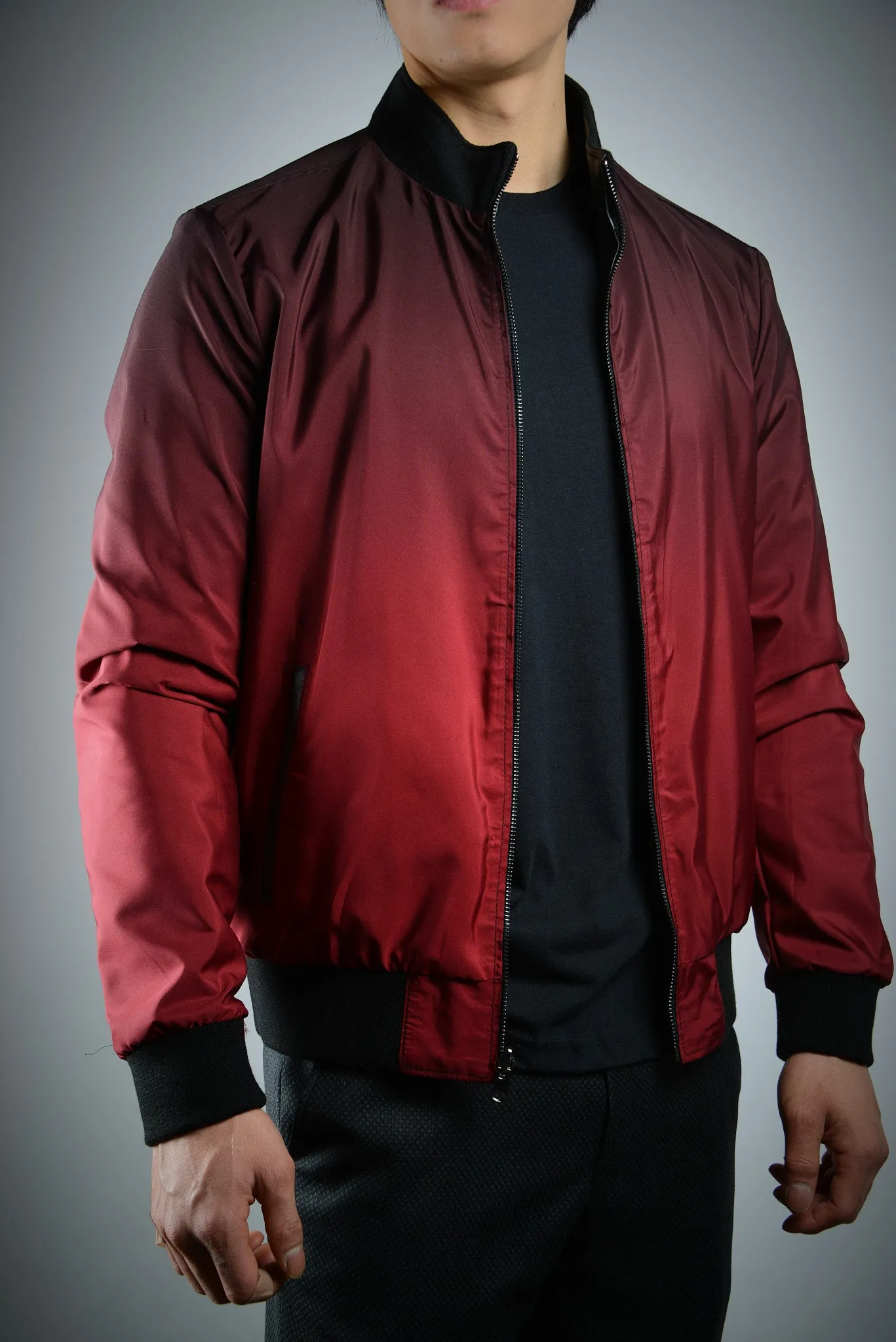 Holloway Reversible Baseball Leather Jacket