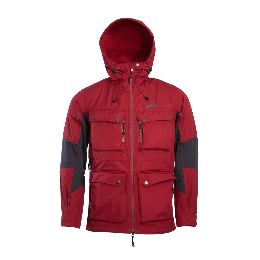 Hybrid Men's Jacket (Dark Red)