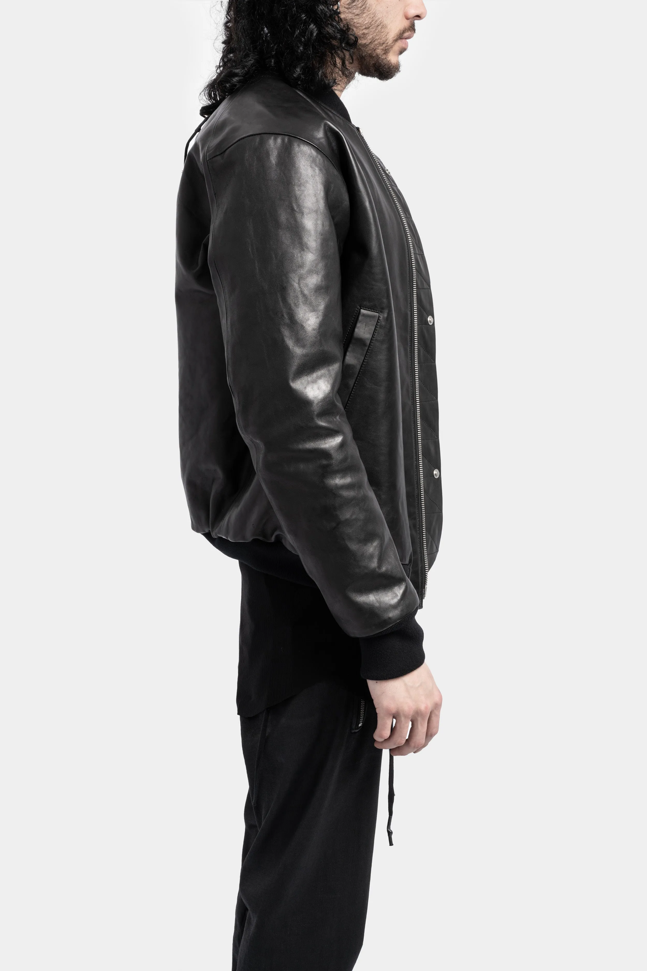 J3 - Horse leather bomber jacket