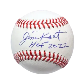 Jim Kaat St Louis Cardinals Autographed Baseball w/ "HOF" Inscription - JSA COA