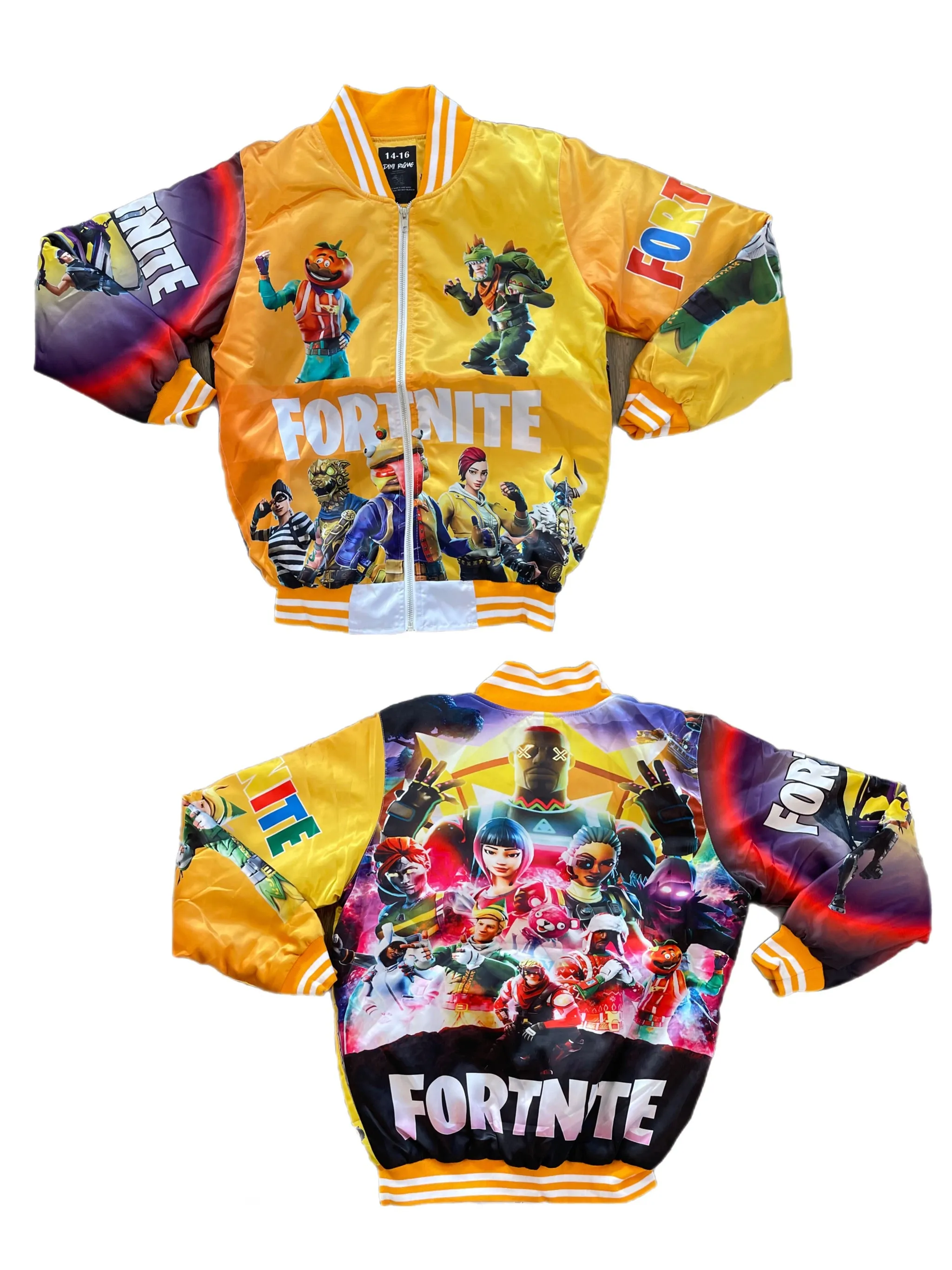 Kids Fortnite Yellow Bomber