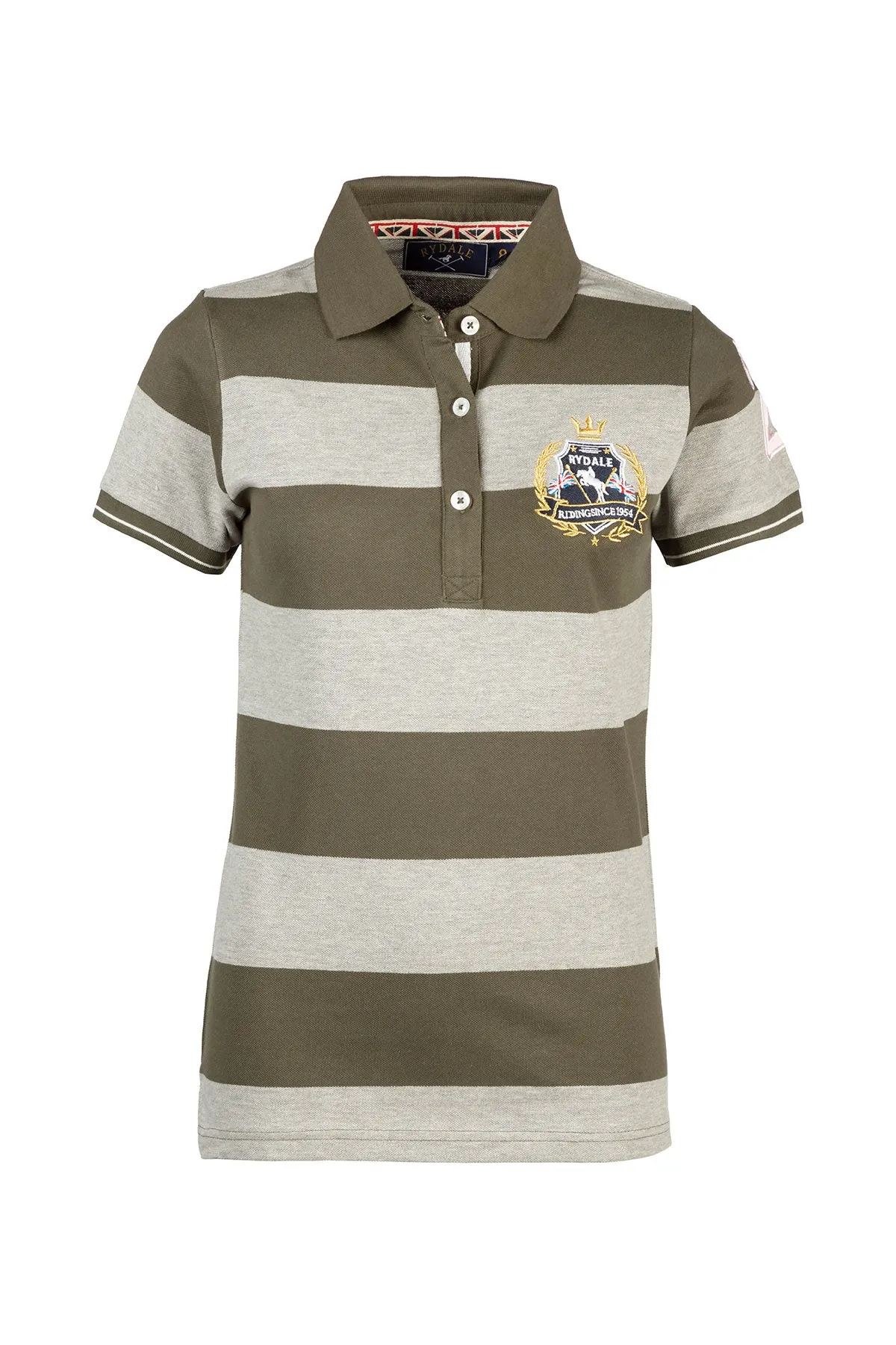 Ladies Striped Polo Shirt - Chloe