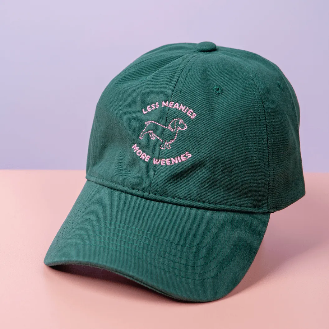 Less Meanies, More Weenies Baseball Dad Hat