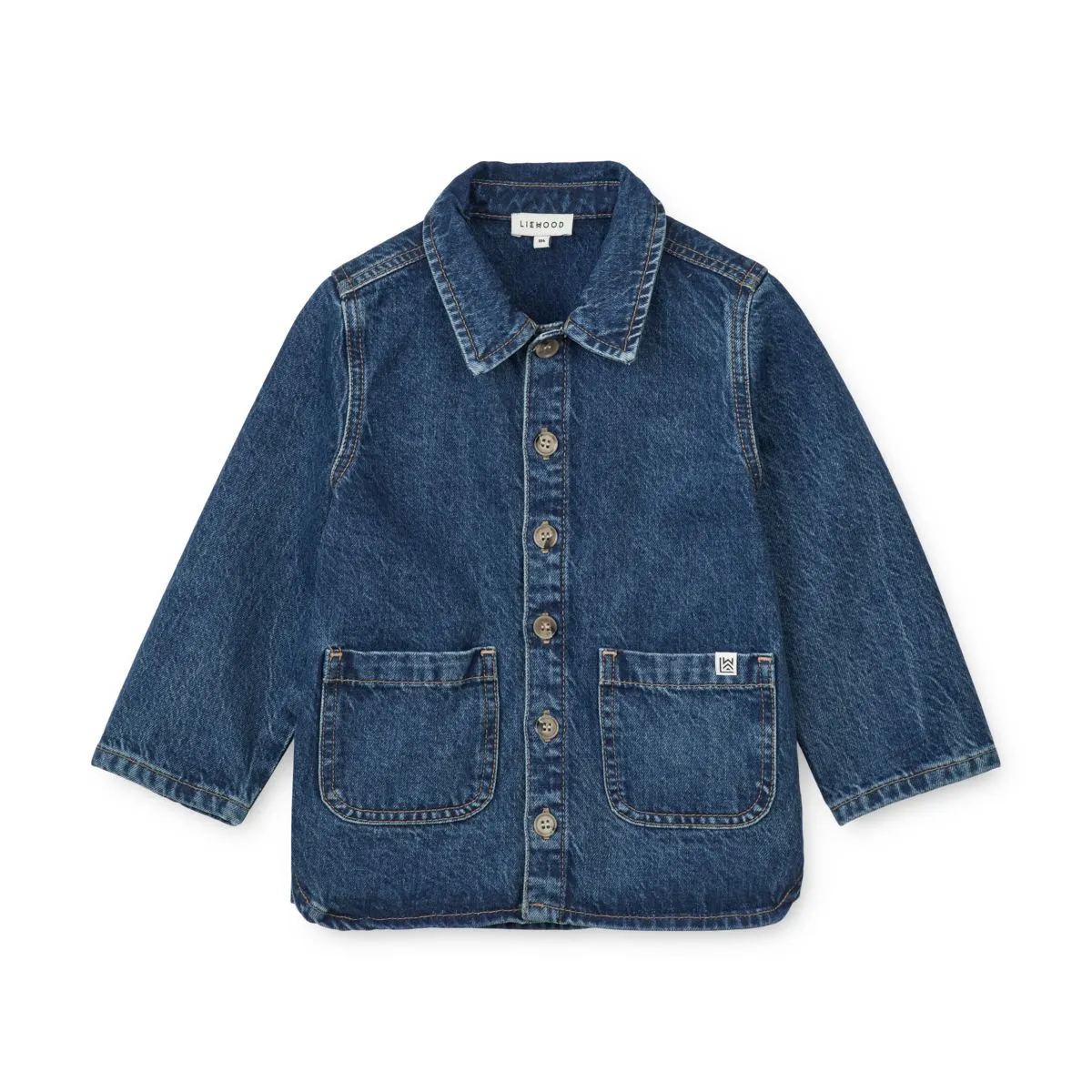 Liewood Rody Denim Shirt - Medium Blue Denim