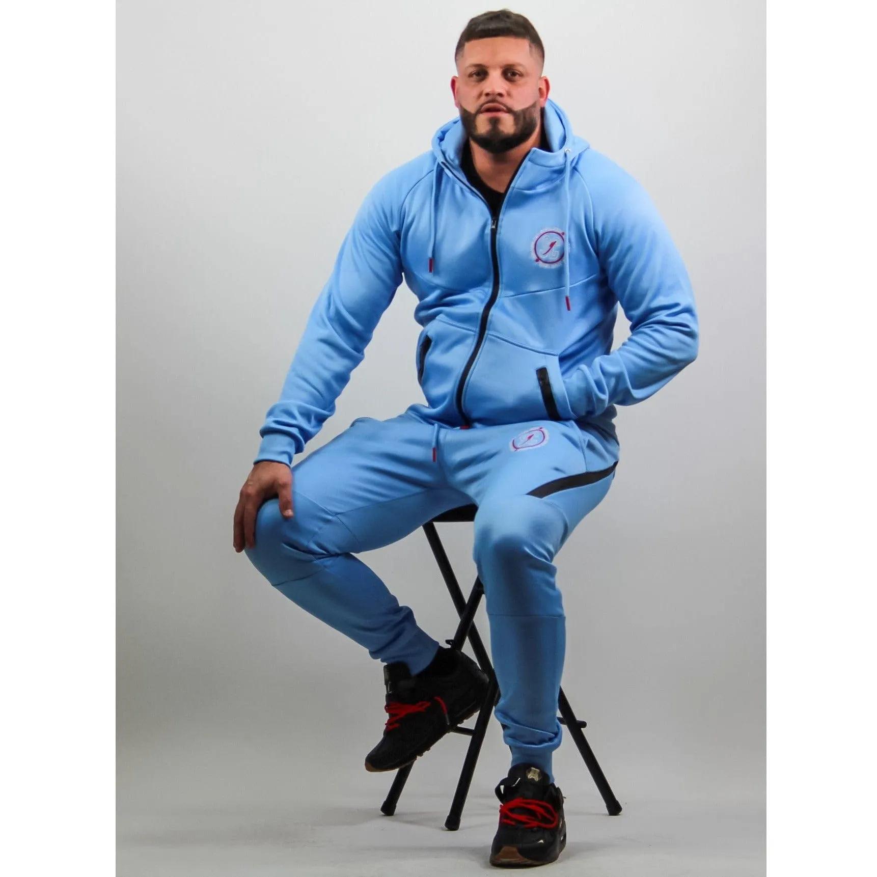 Luxury TEC Jogger Suit (BABY BLUE)