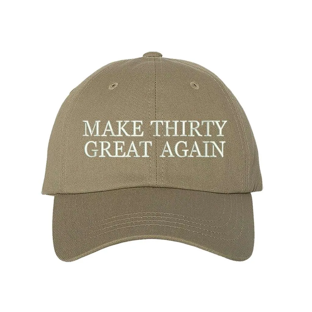 Make Thirty Great Again Baseball Hat