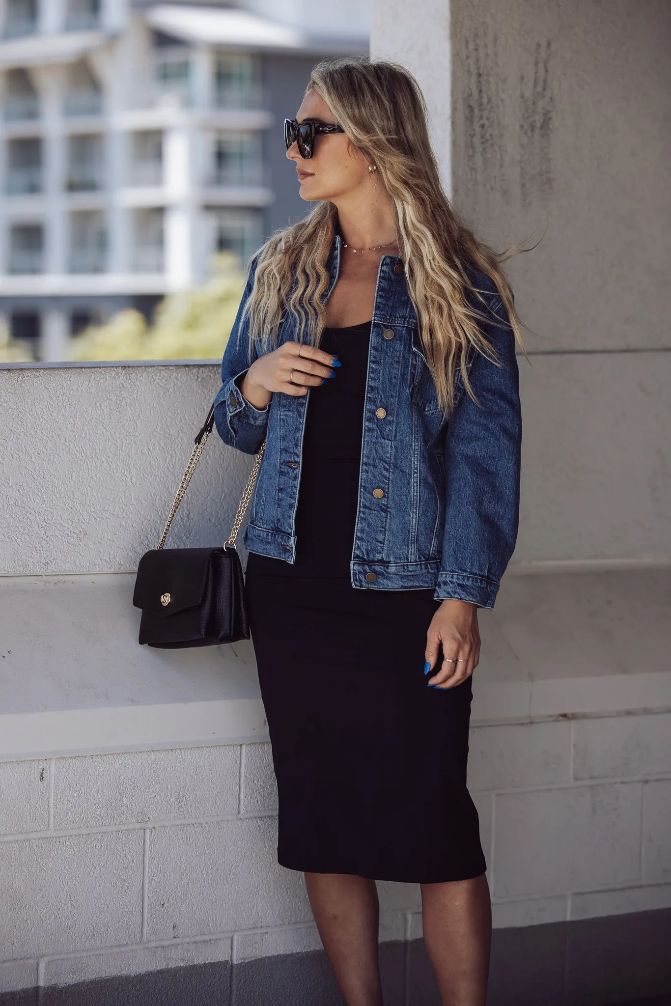 MASON OVERSIZED POCKETED DENIM JACKET