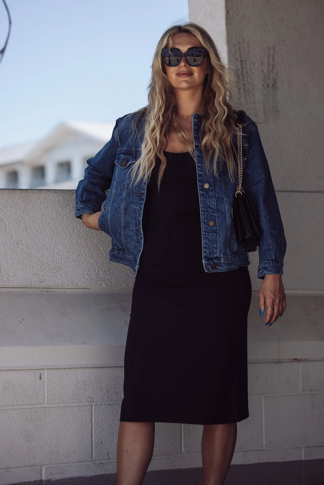 MASON OVERSIZED POCKETED DENIM JACKET