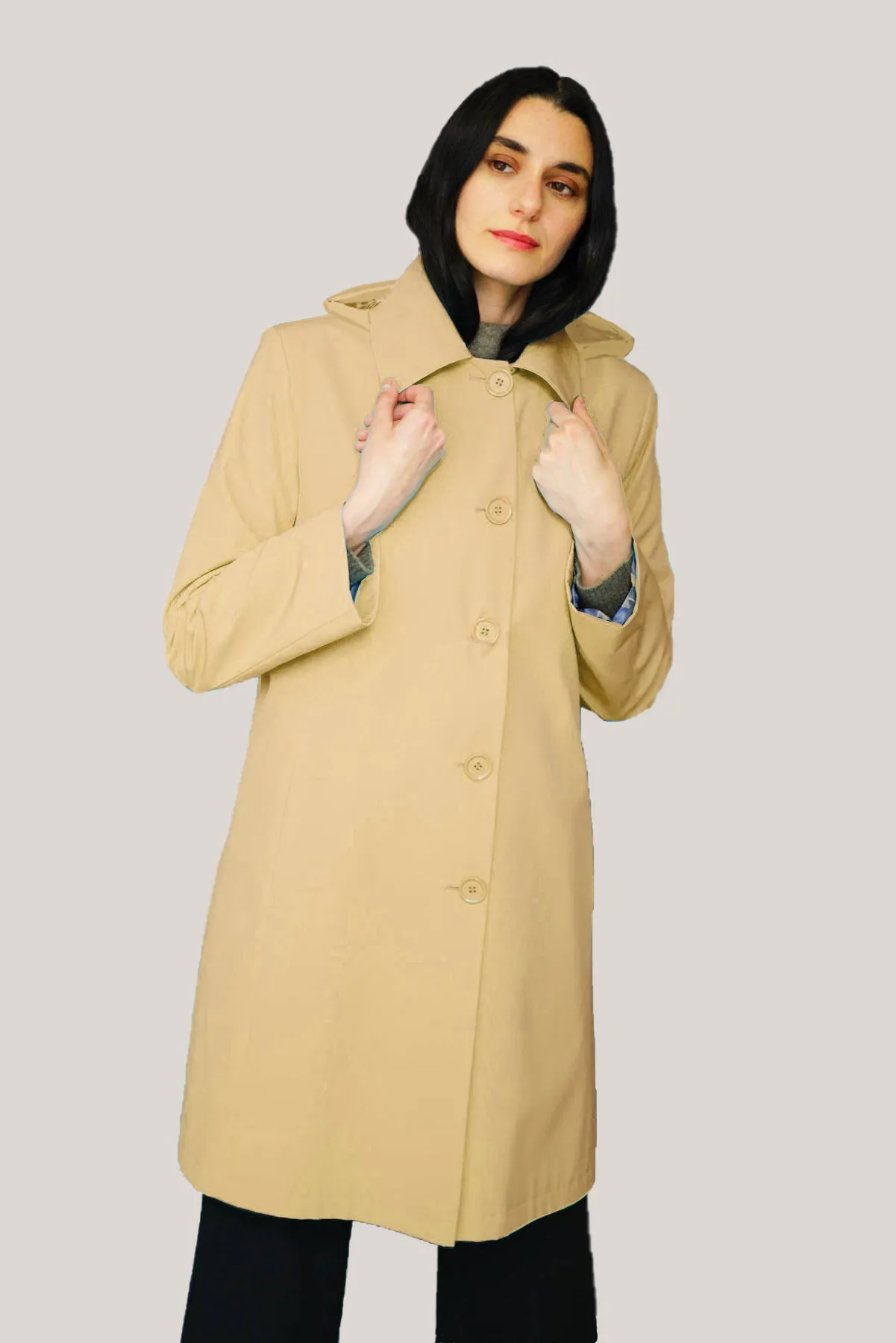 MAYA 3140H Raincoat with Detachable Hood