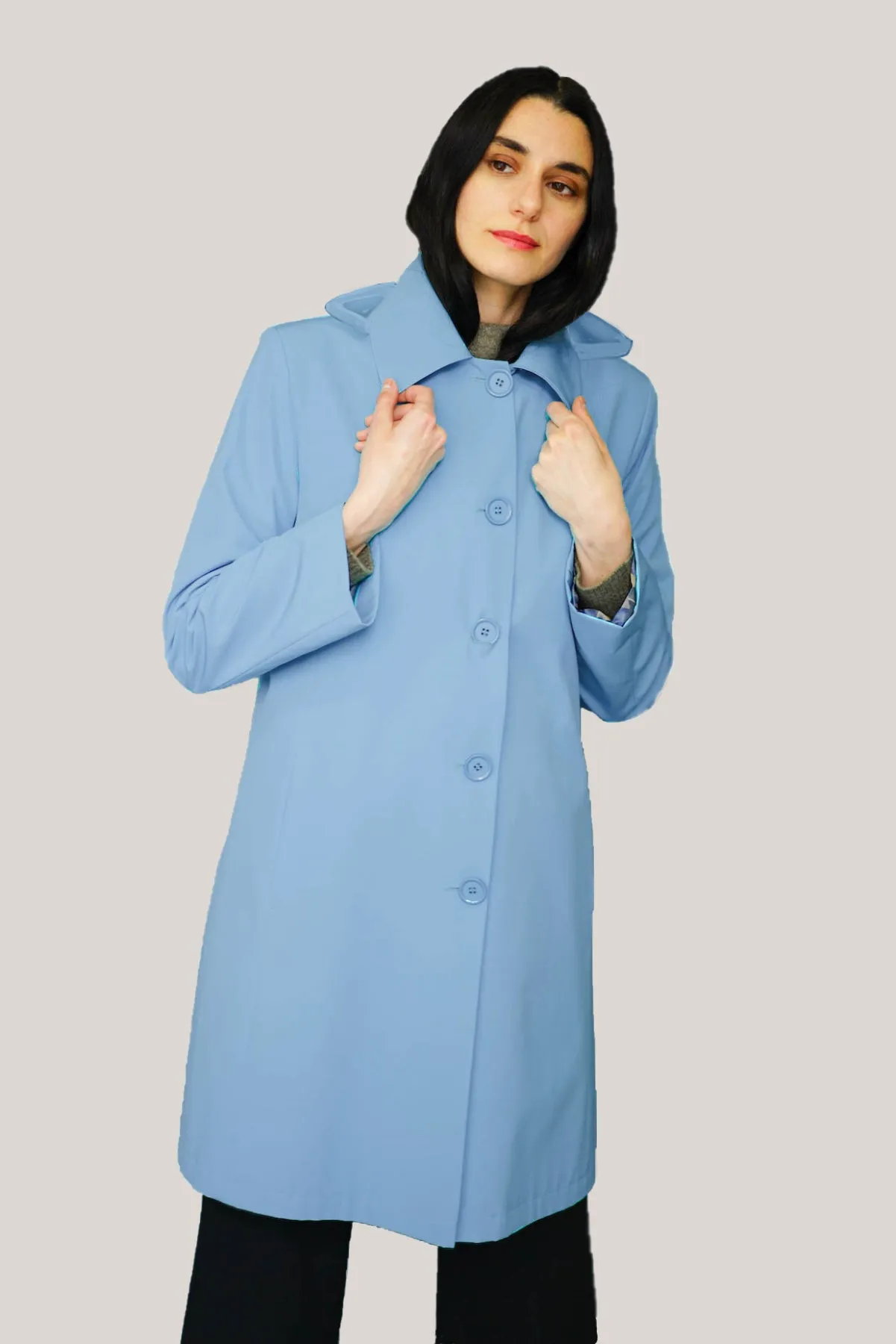 MAYA 3140H Raincoat with Detachable Hood