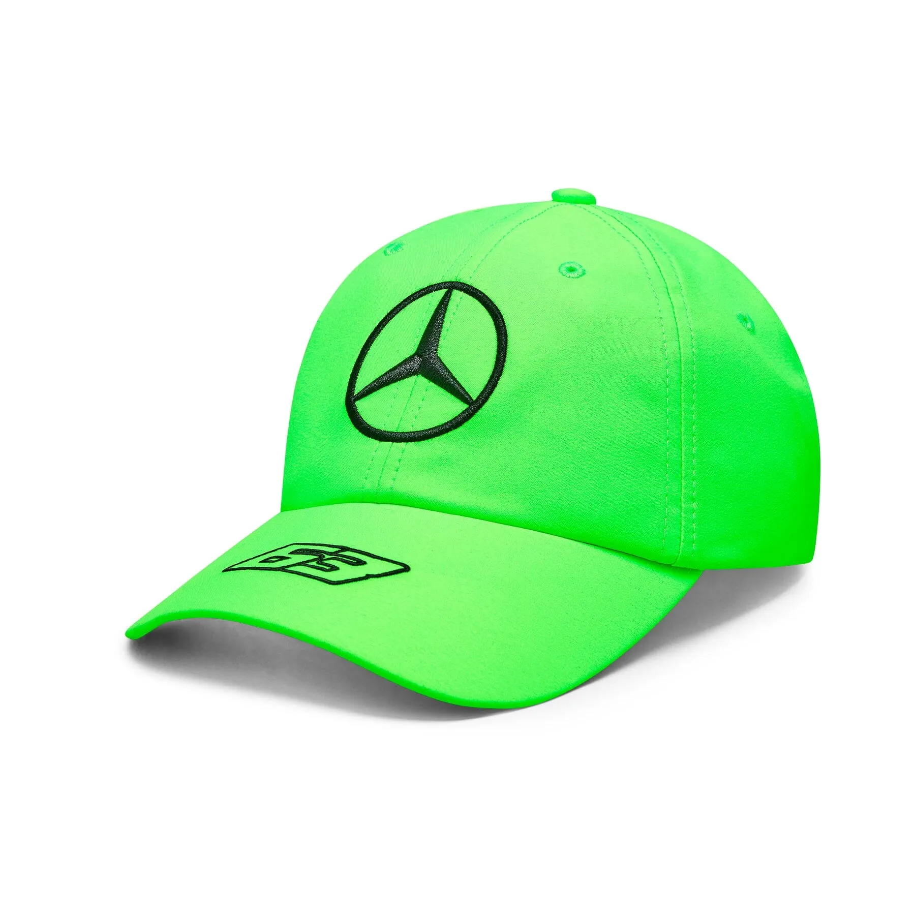 Mercedes AMG Petronas F1 2023 George Russell Special Edition British GP Dad Baseball Hat - Green