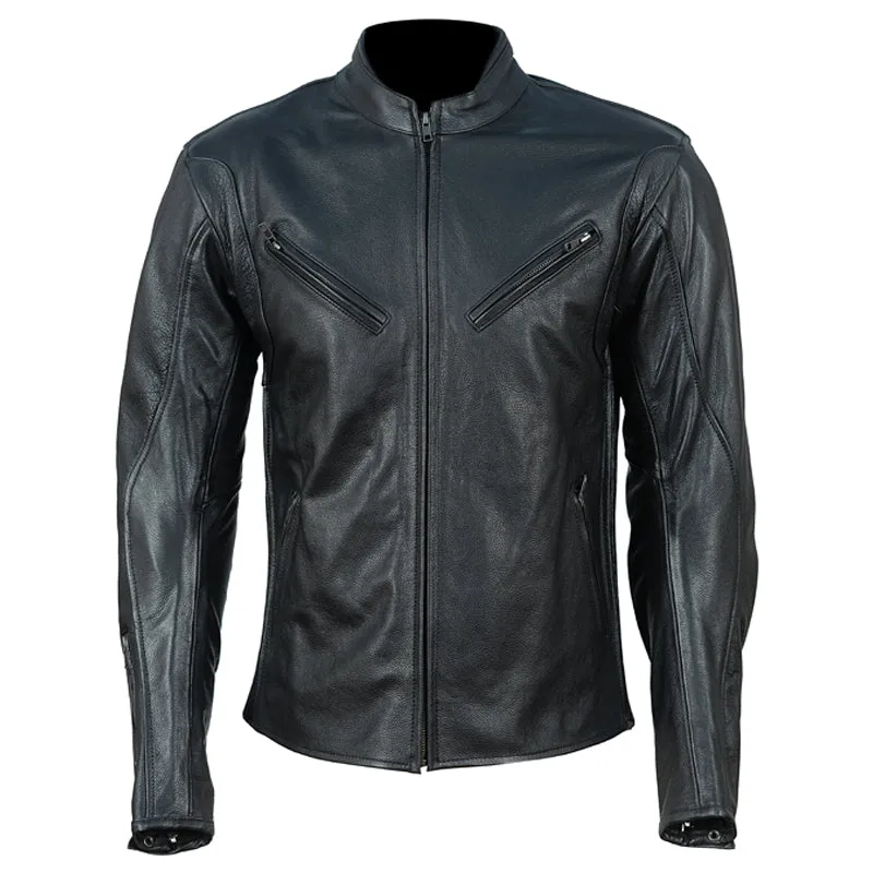 Miles Road Raptor Black Motorcycle jacket