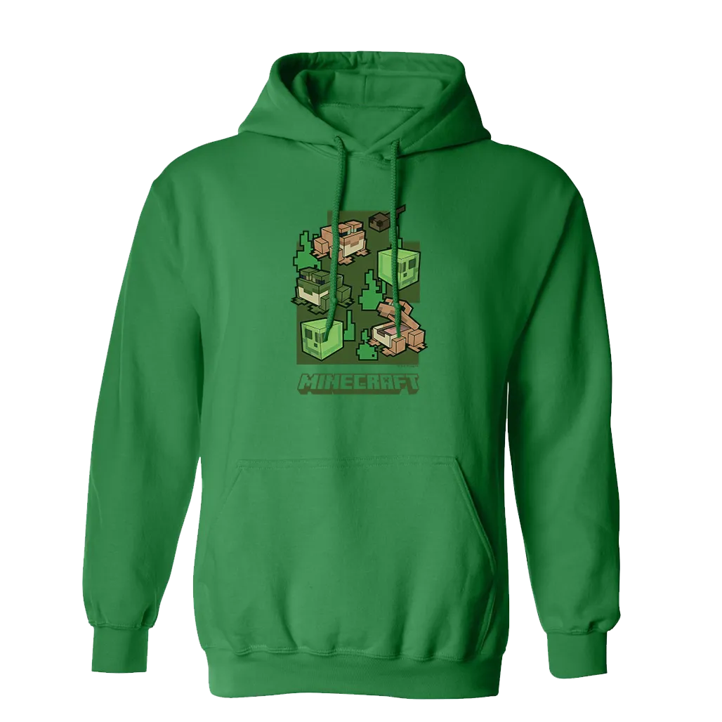 Minecraft Frogs Fleece Hooded Sweatshirt