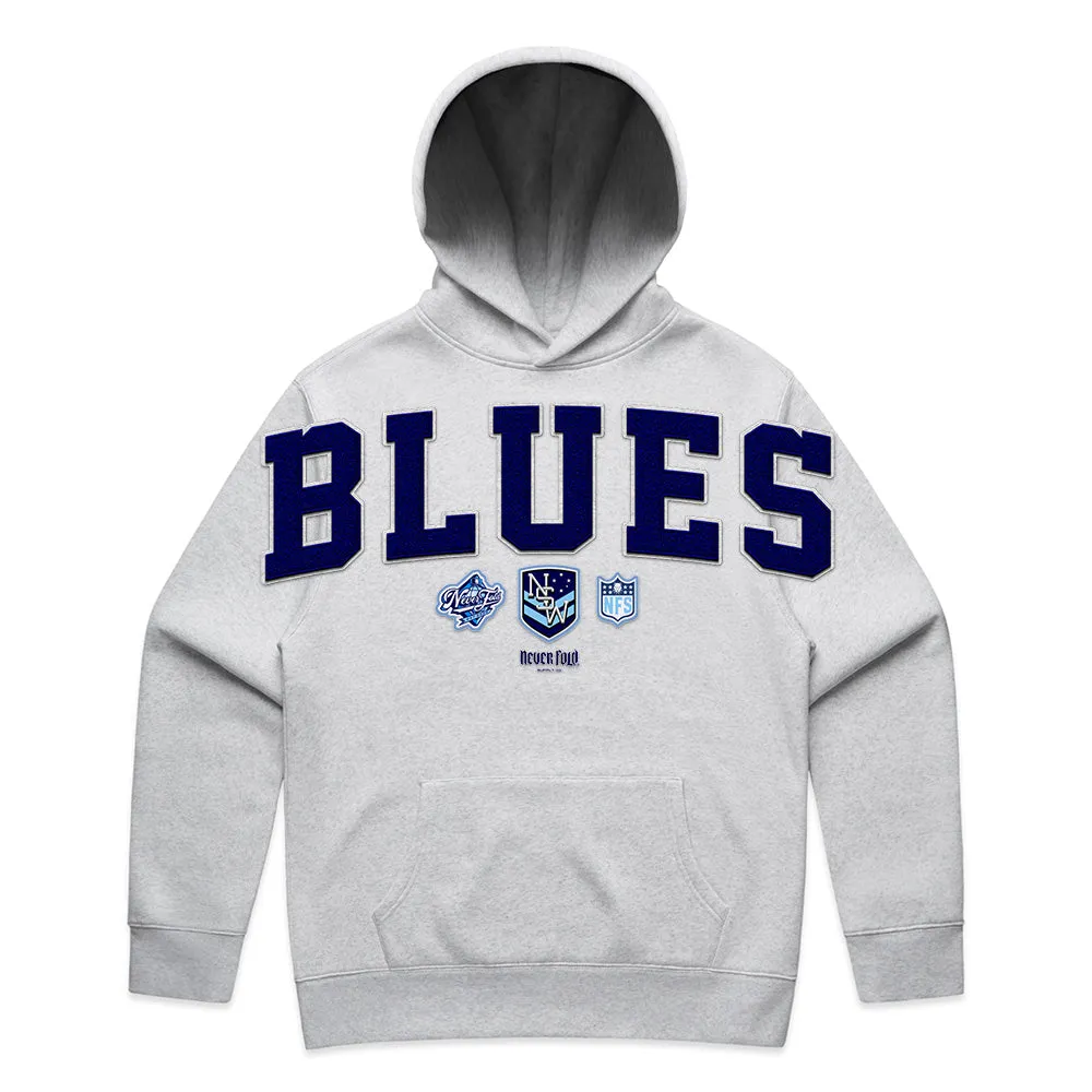 NSW Blues Oversize Print Relax Hoodie