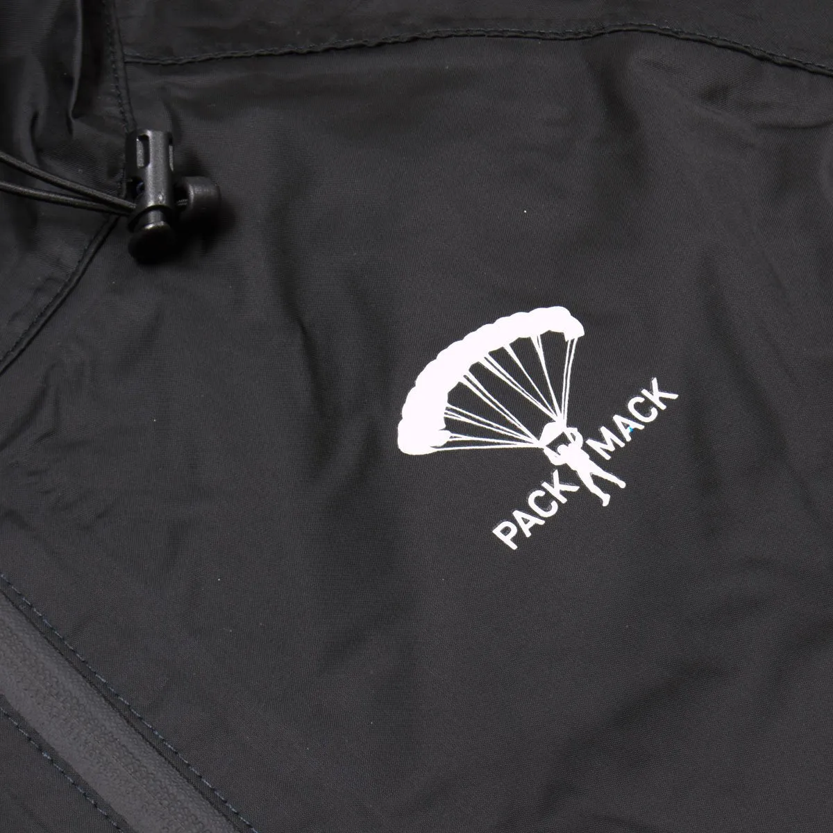 Packmack - #300 Parka Full Zip Raincoat - Black