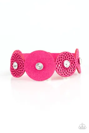 Paparazzi Poppin' Popstar - Pink Urban Bracelet