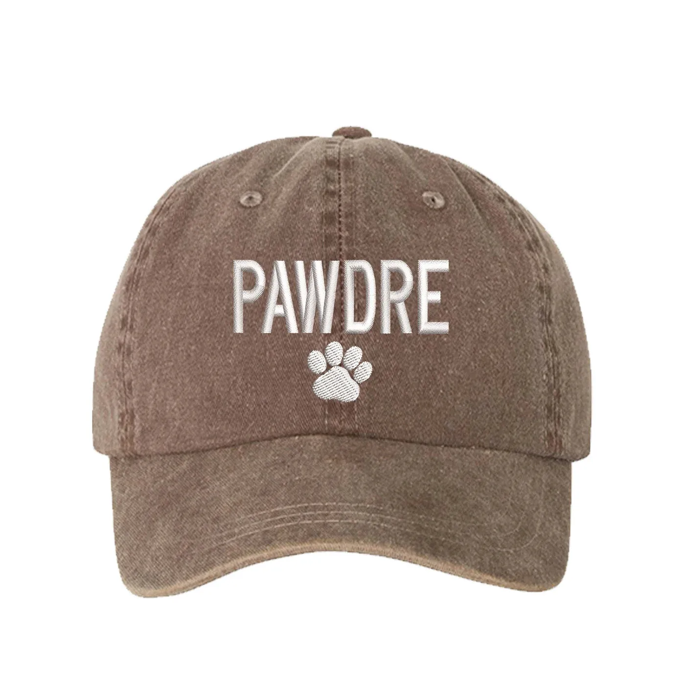 Pawdre Washed Baseball Hat