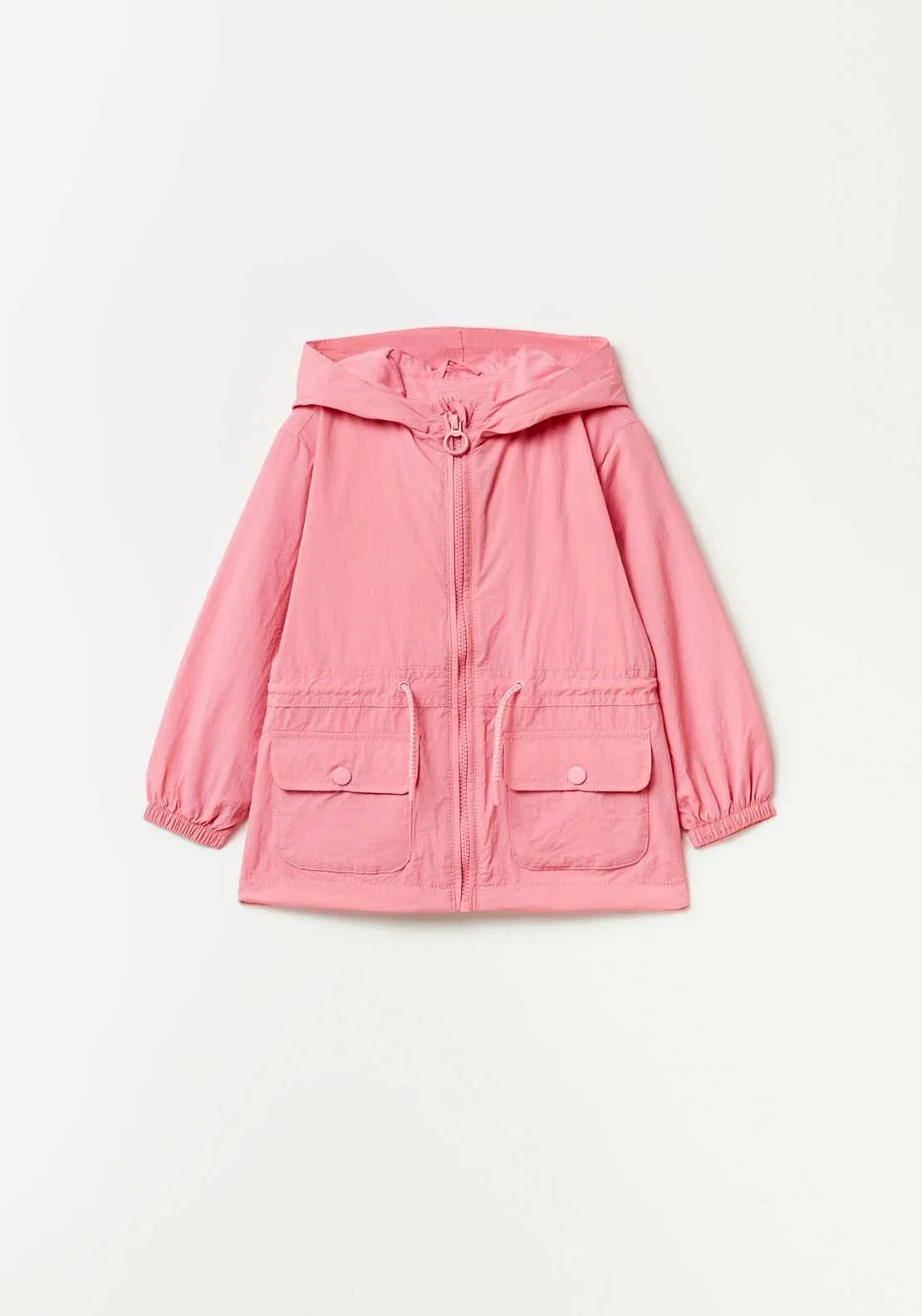 Plain Raincoat - Pink