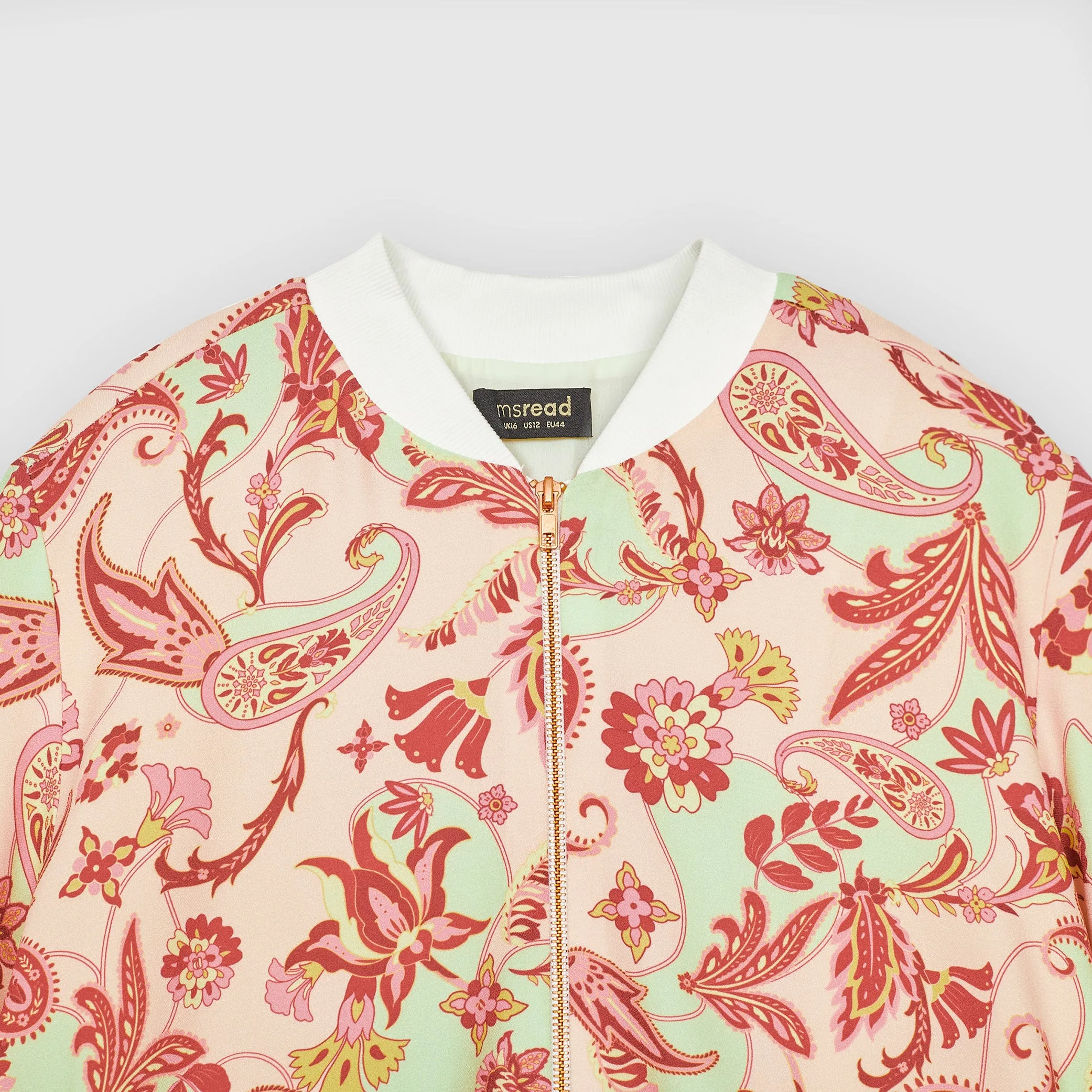 Printed Bomber Jacket