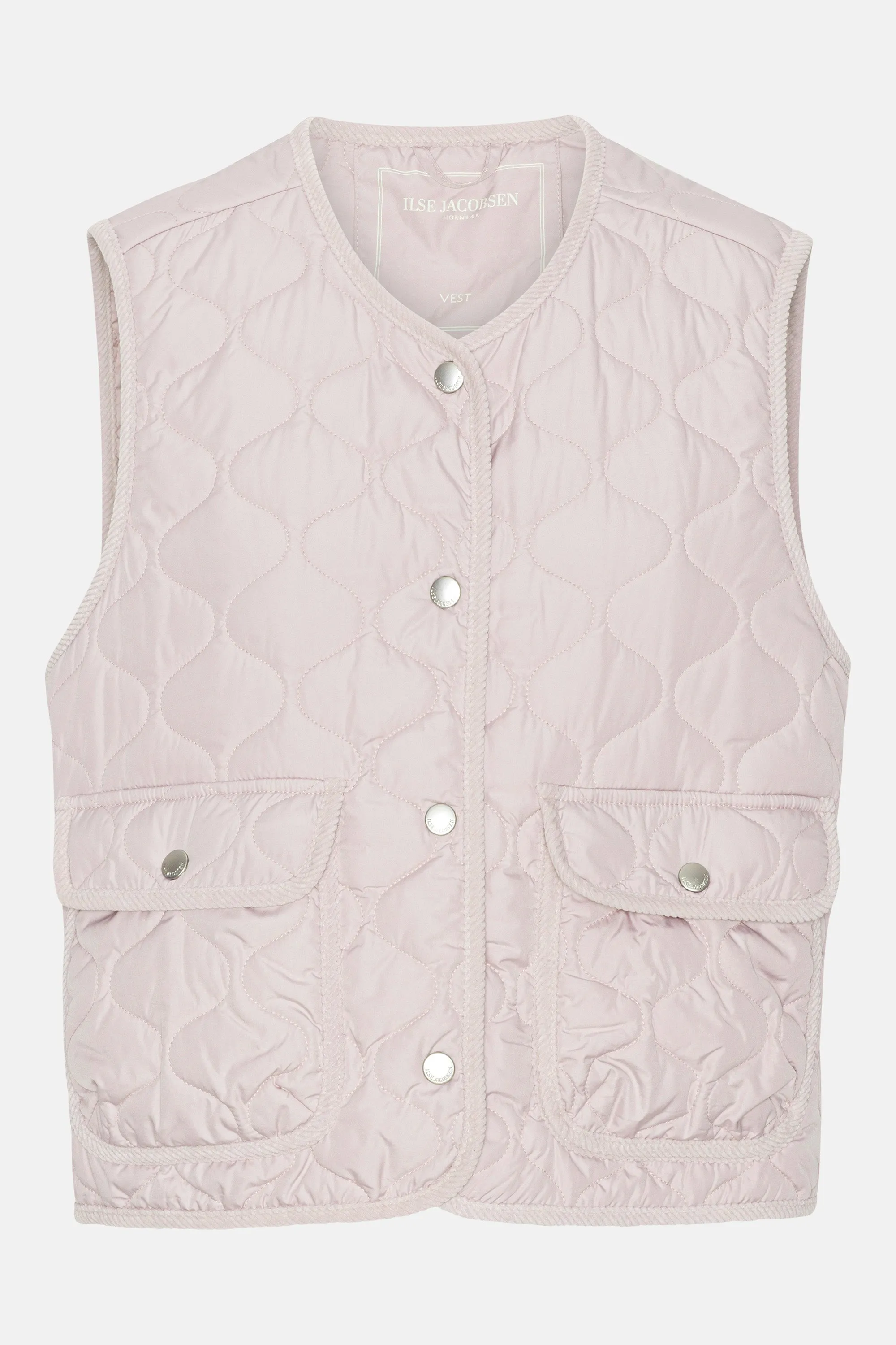 Quilt Vest - Concrete