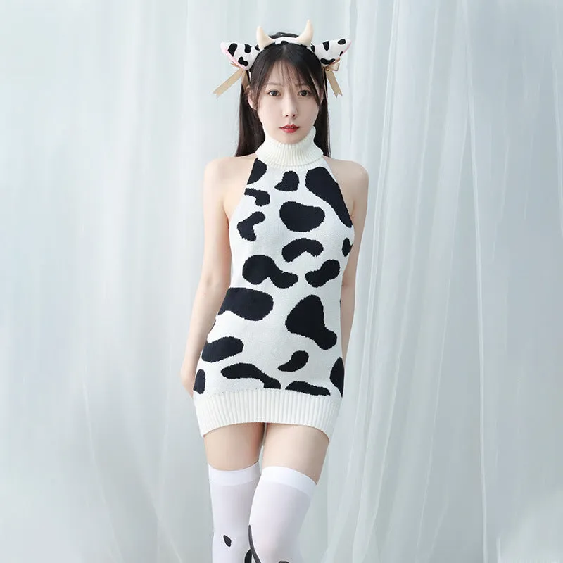 "Virgin Killer" Cow Sweater