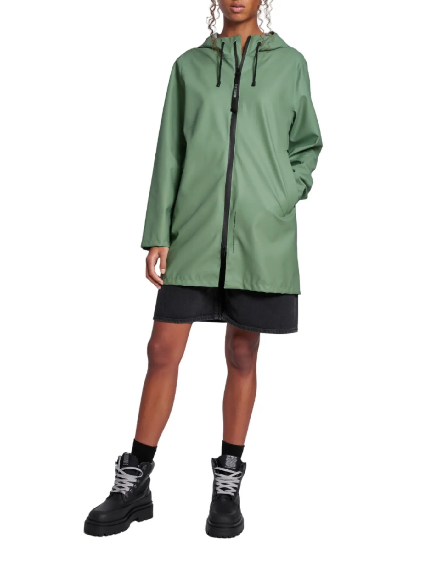 Raincoat woman 3235 LODEN GREEN STUTTERHEIM