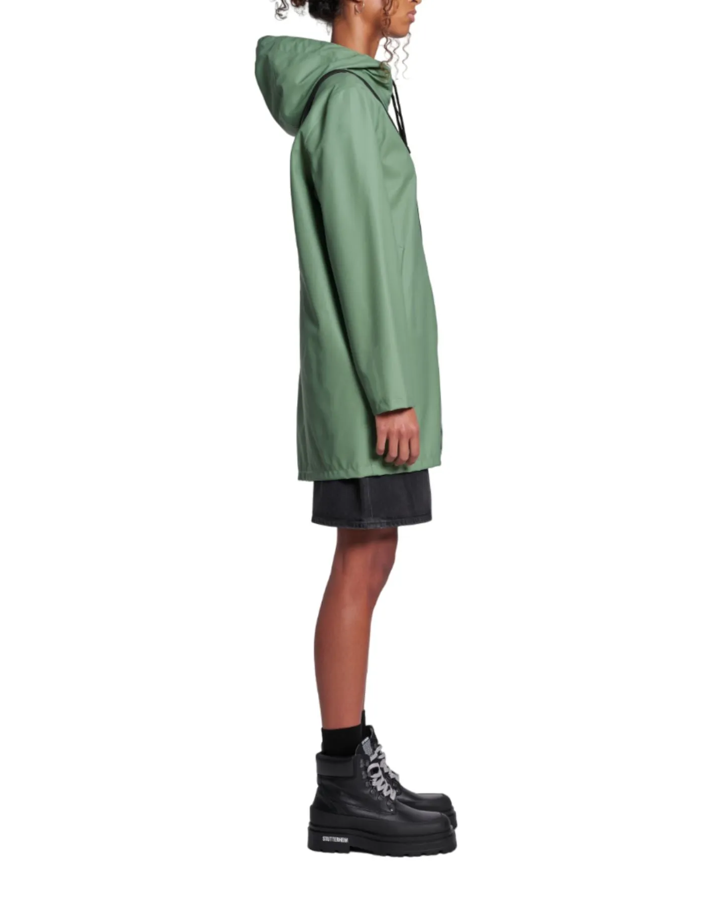 Raincoat woman 3235 LODEN GREEN STUTTERHEIM