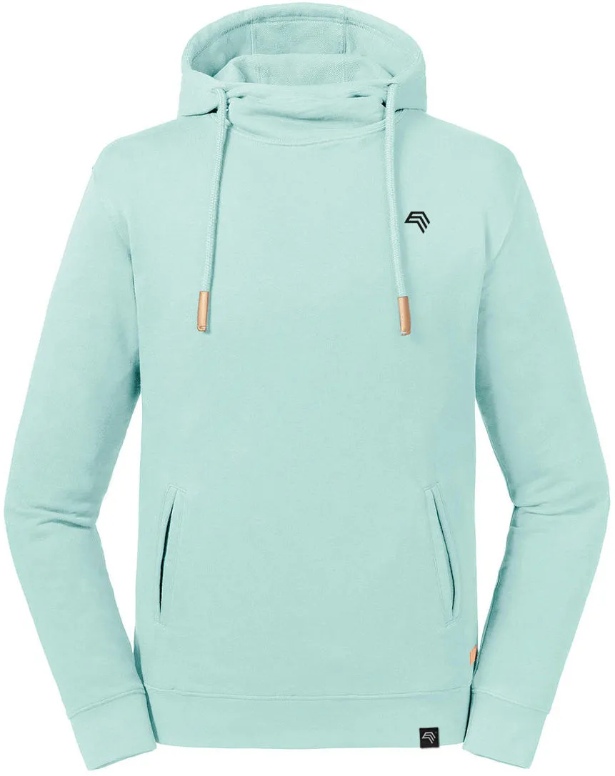 RLL 209M Bio-Baumwolle High Collar Hoodie Sweatshirt