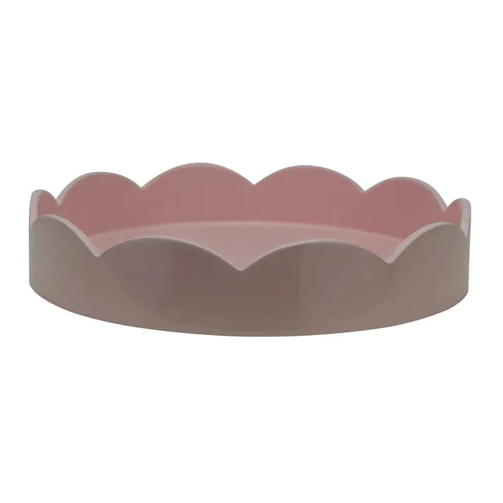 Scallop Round Tray - 2 Colors