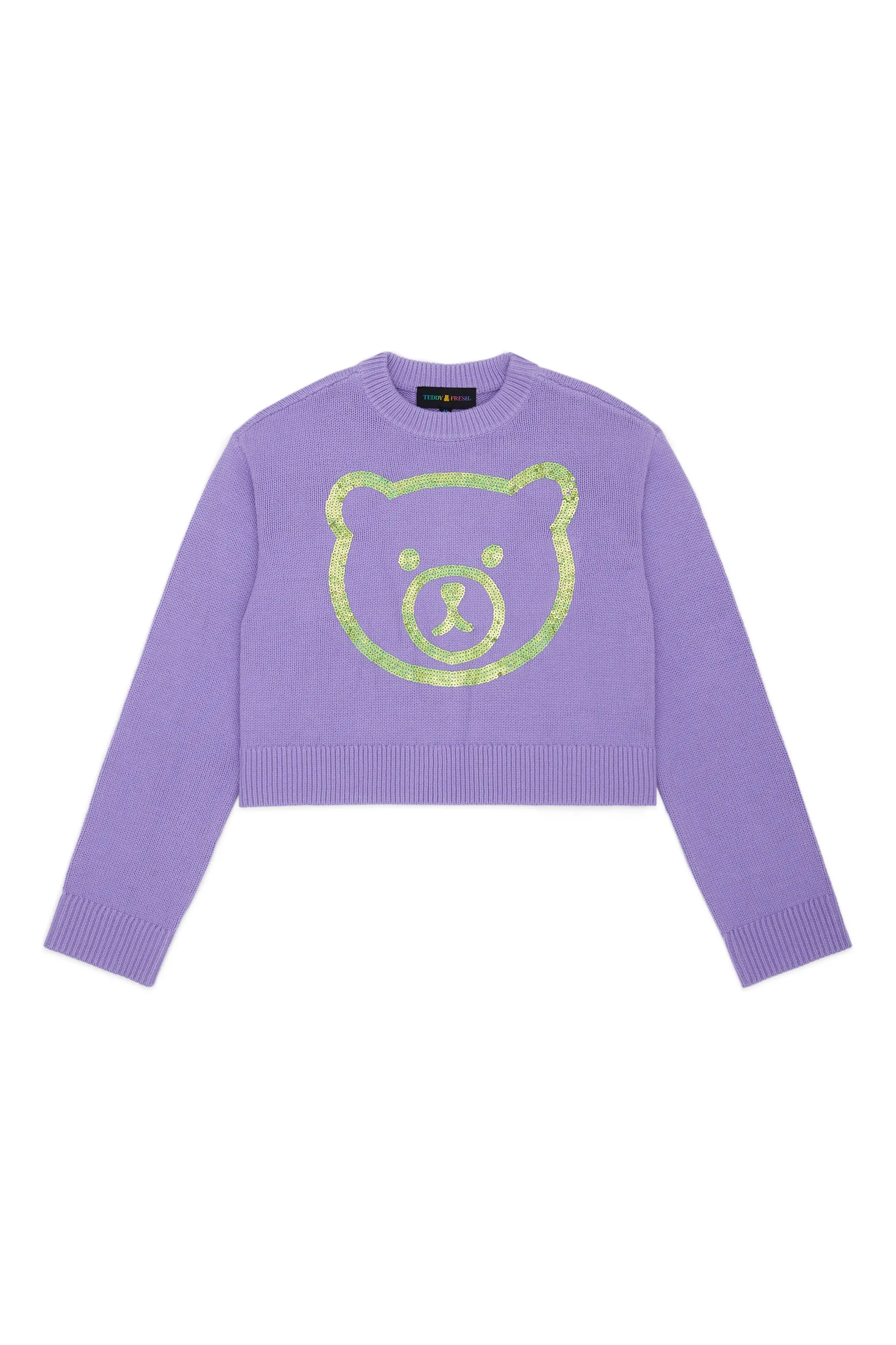 Sequin Bear Sweater