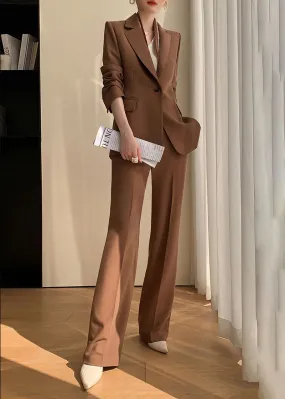 Single Breasted Blazer Pantsuit