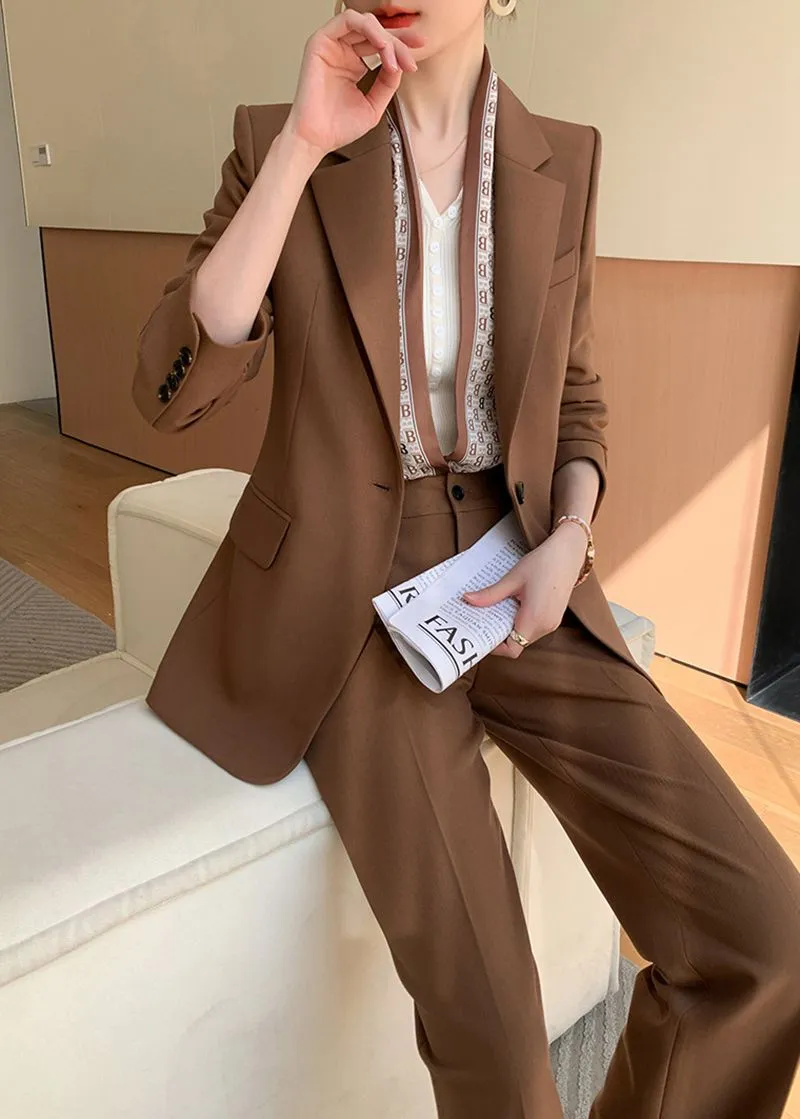 Single Breasted Blazer Pantsuit