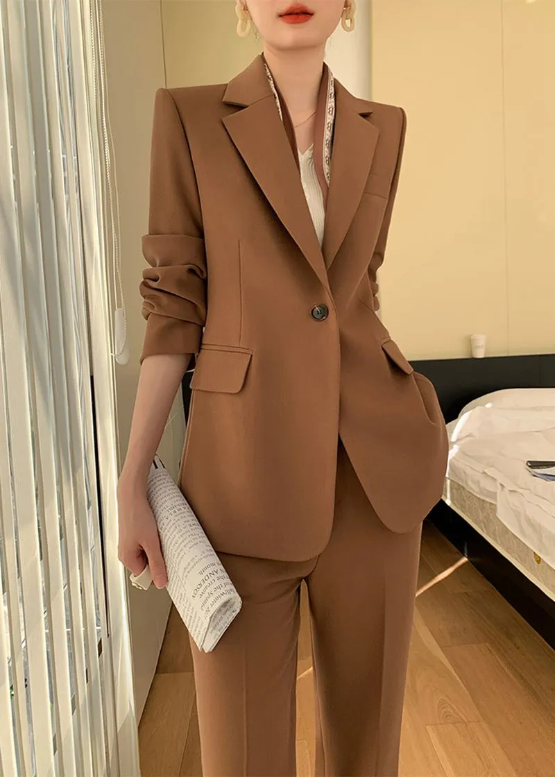 Single Breasted Blazer Pantsuit