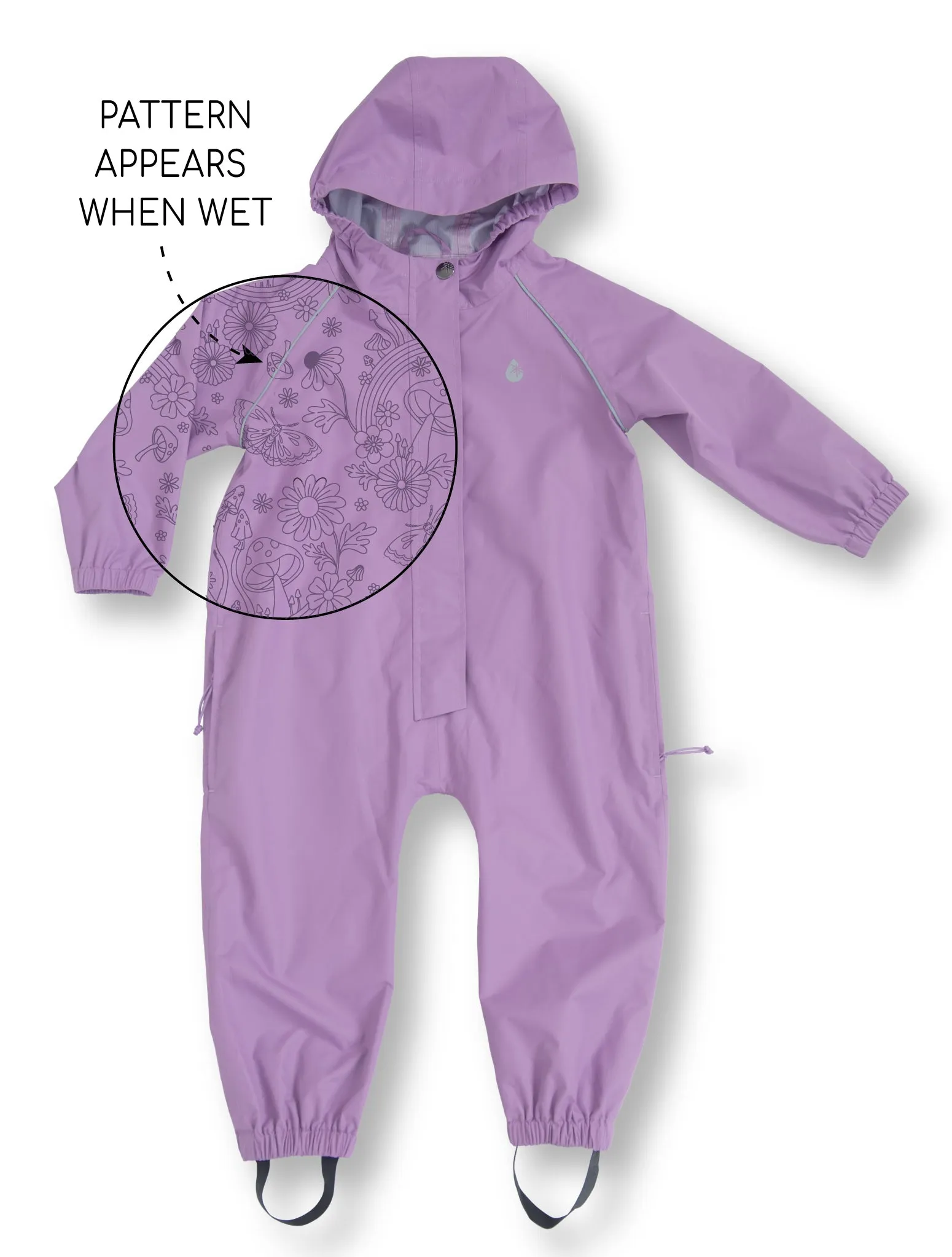 SplashMagic Rainsuit - Dusty Lavender