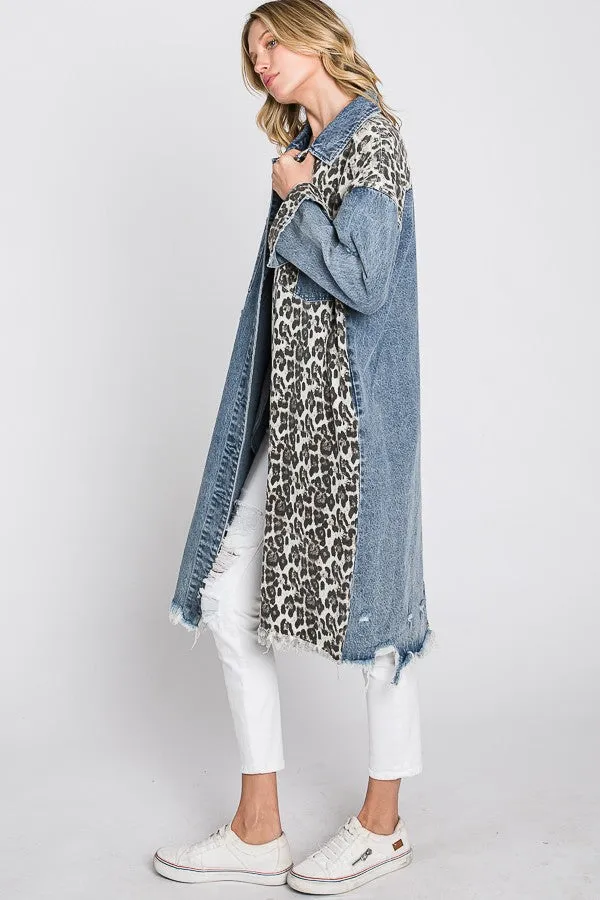 Spot On Denim Duster