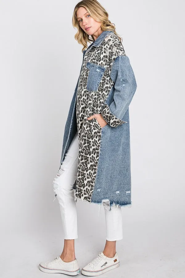 Spot On Denim Duster