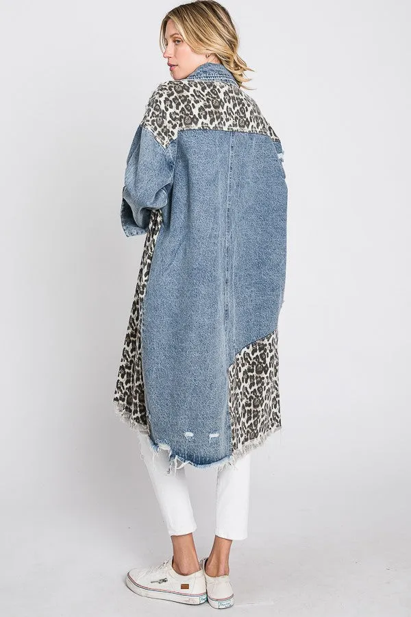 Spot On Denim Duster