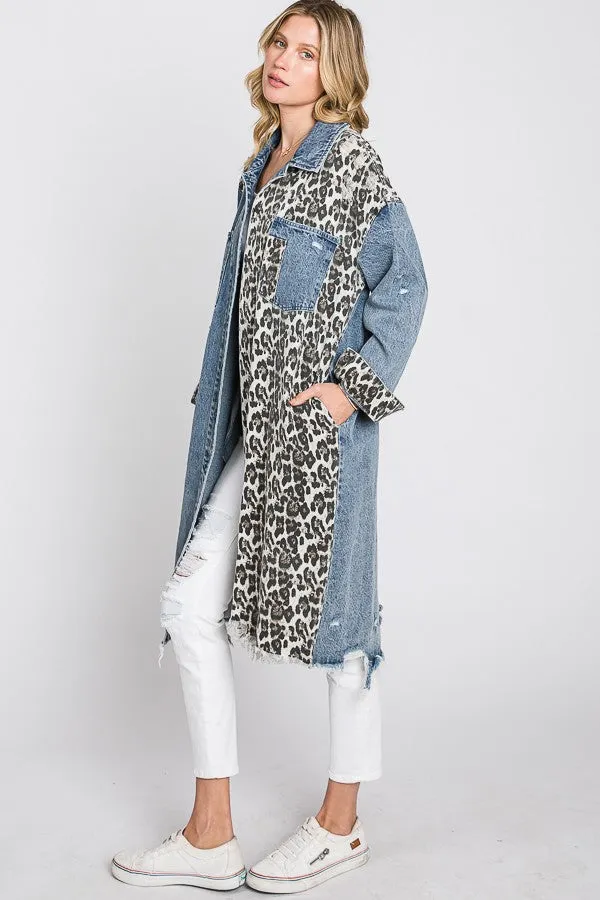 Spot On Denim Duster