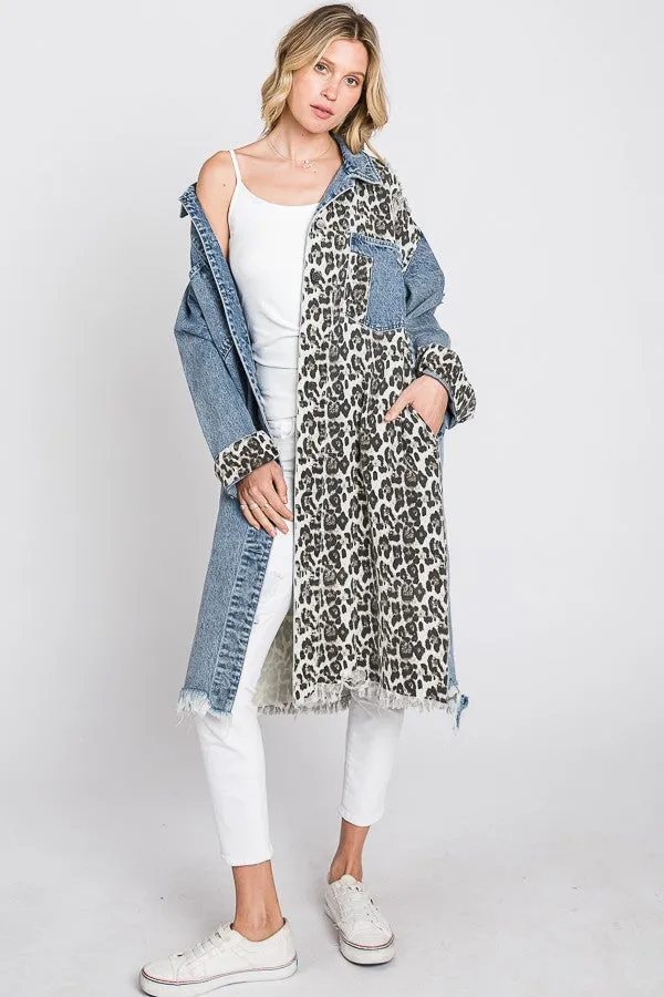 Spot On Denim Duster