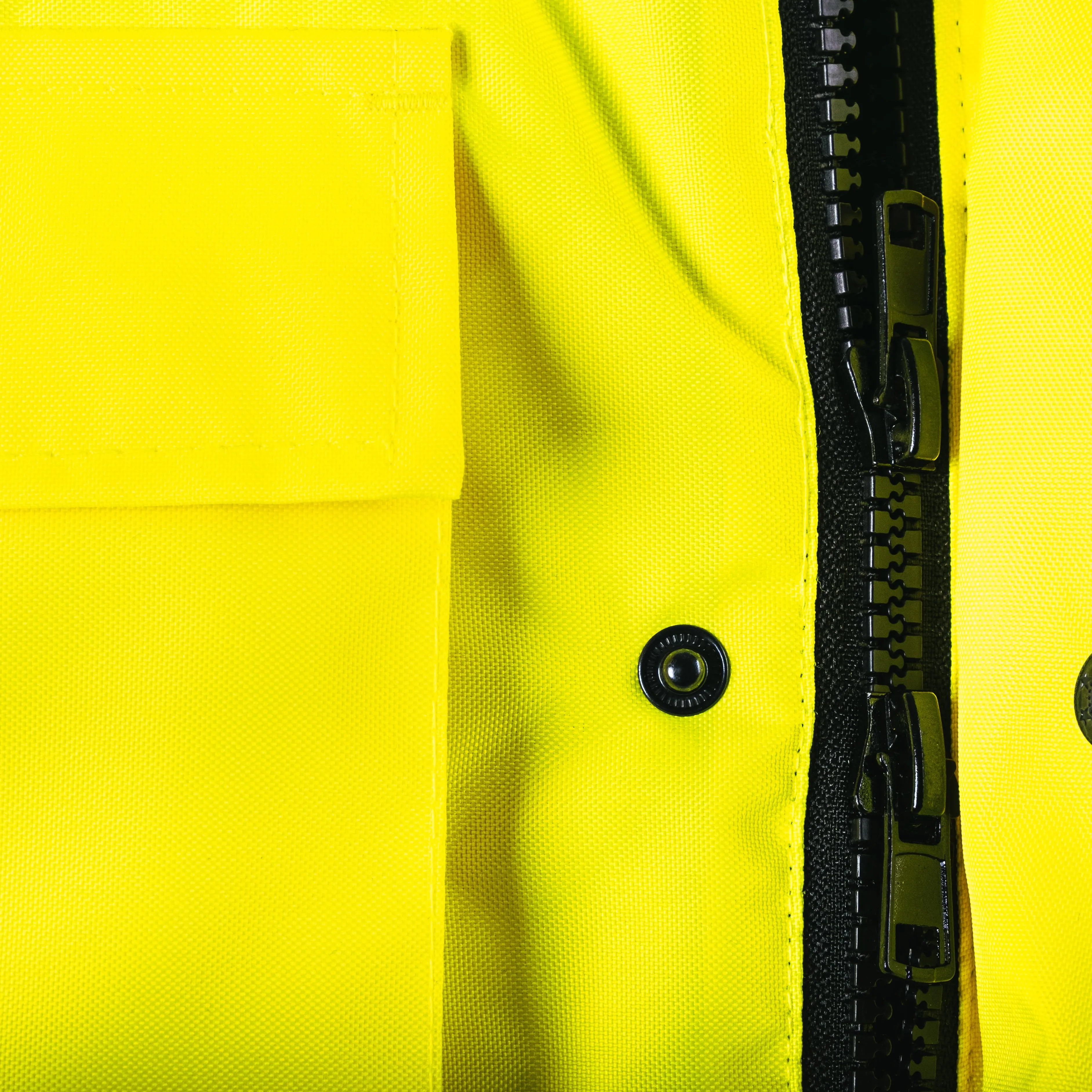 Step Ahead Hi Visibility Yellow Bomber Jacket